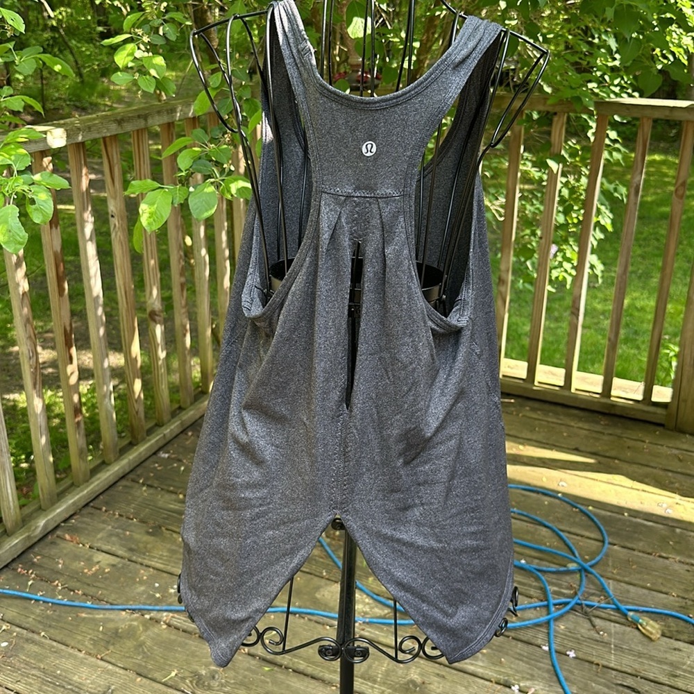 Lululemon Racerback Top with Back Slit​ - Picture 2 of 5